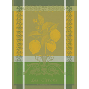 Citron Zeste Garnier Thiebaut French Tea Towel