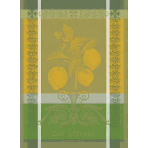 Citron Zeste Garnier Thiebaut French Tea Towel