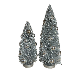 Silver Bottle Brush Tree (2 sizes)