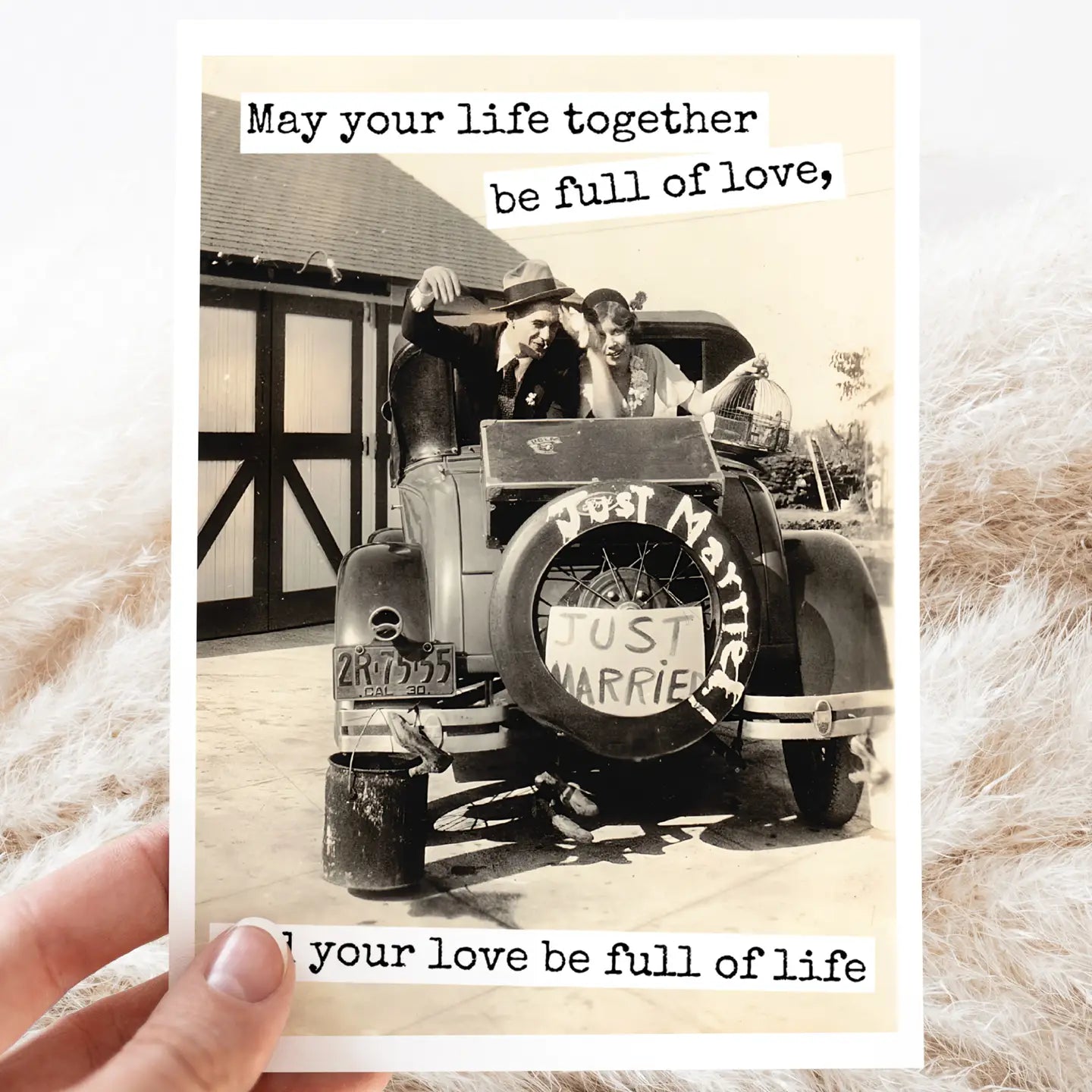 May Your Life Together Be Full Of Love…Wedding Card