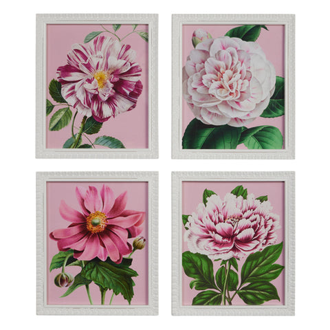 Pink Botanical Framed Wall Art