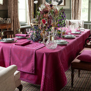 Tablecloth - Le Jacquard Francais - Palais Venitien Pink