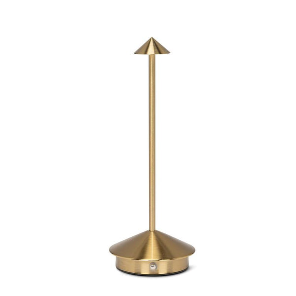 Slim Arrowhead Shade LED Table Light - Gold