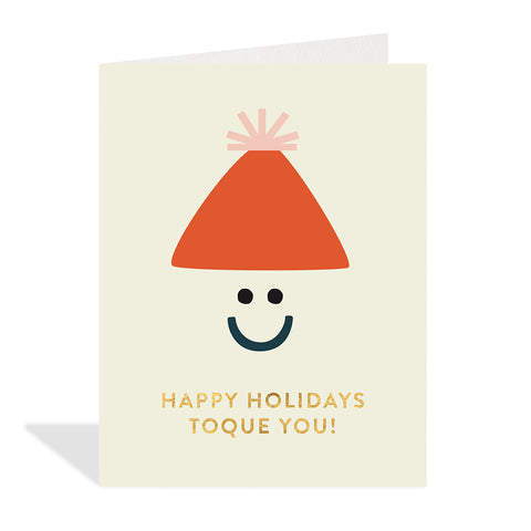 Happy Holidays Toque You Cards - 5 Pack