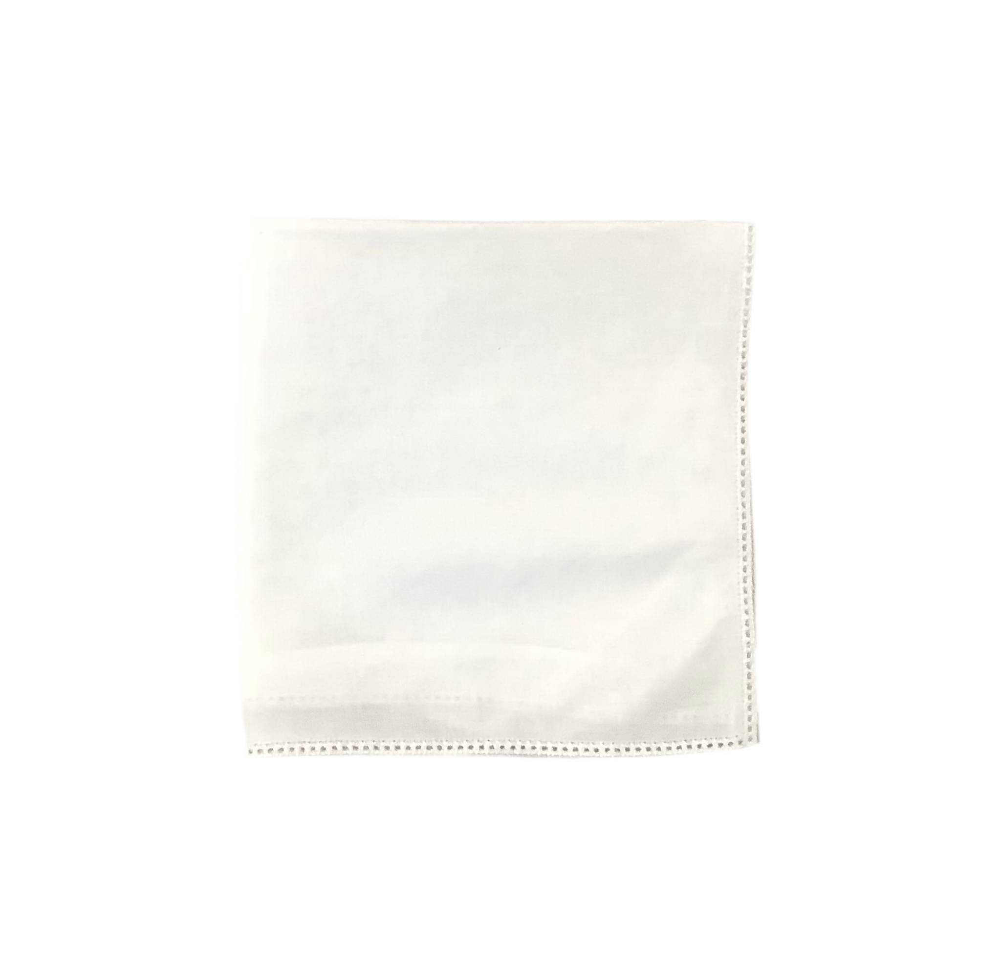 White Spoke Edge Hankie