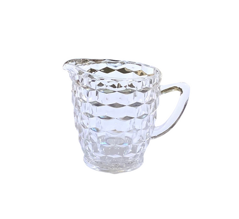 Vintage Glass Creamer/Jug