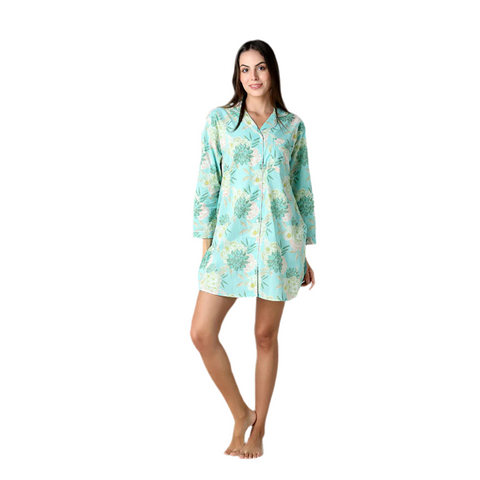 Turquoise Jolene Nightshirt