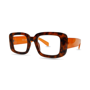 Reading Glasses - Tortoise Orange