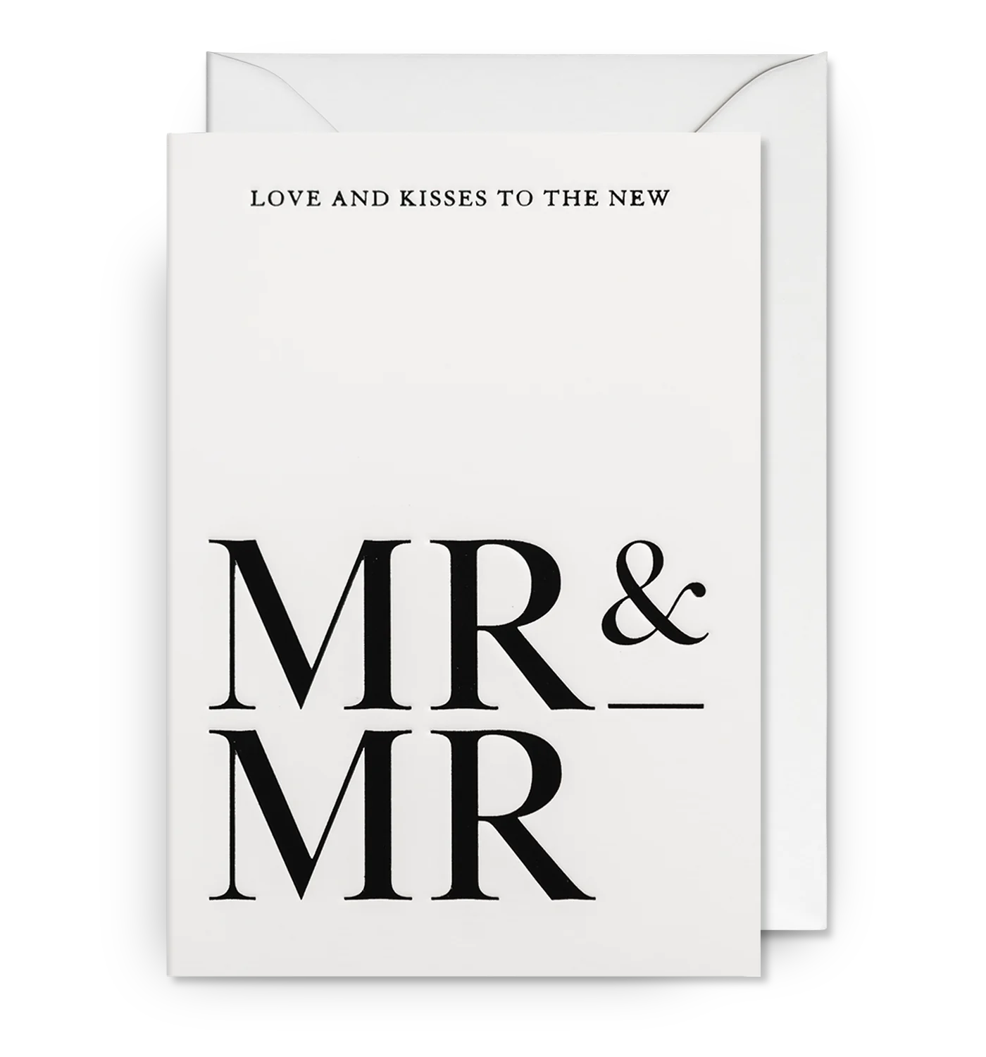 Love And Kisses Wedding Card