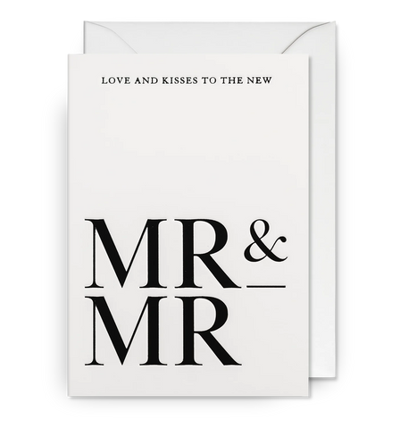 Love And Kisses Wedding Card