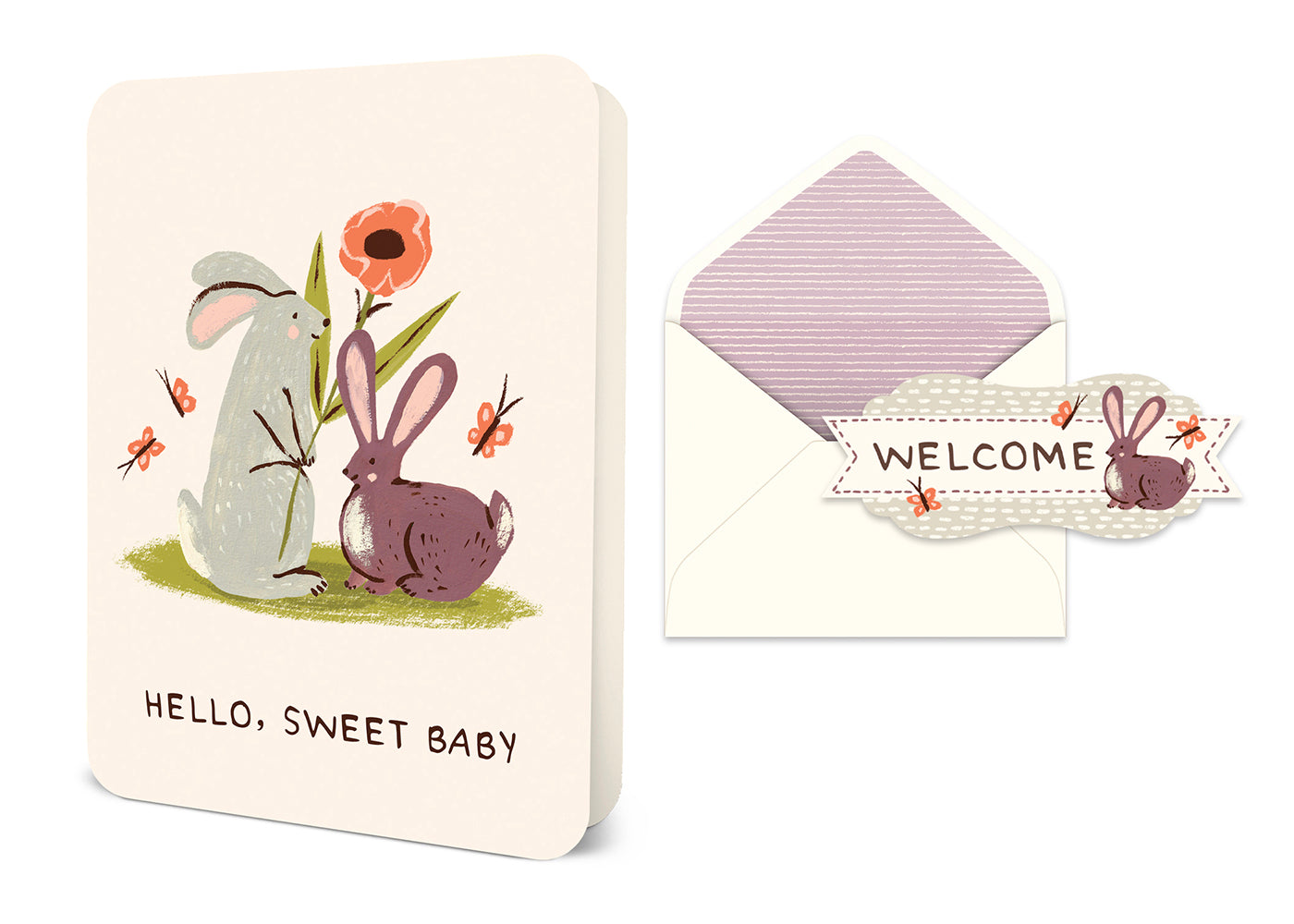 Hello, Sweet Baby Bunny Card