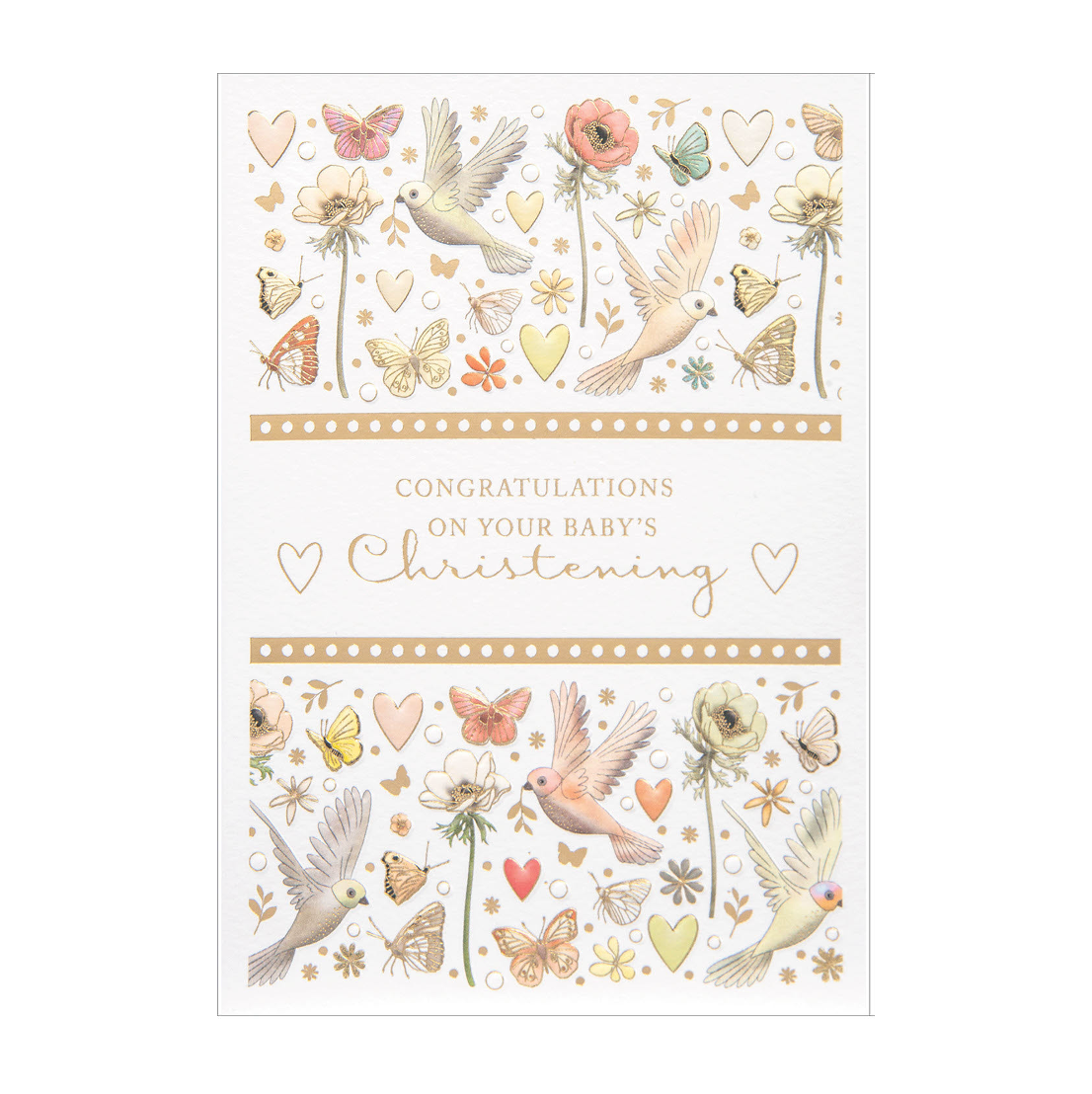 Congratulations On Your Baby's Christening Card