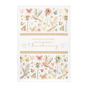 Congratulations On Your Baby's Christening Card