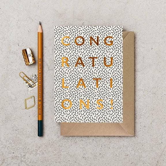 Congratulations...Card