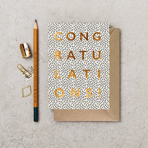 Congratulations...Card