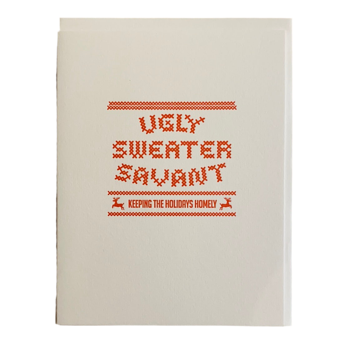 Ugly Sweater Card