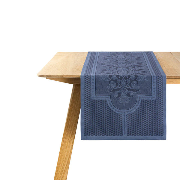 Table Runner - Le Jacquard Francais - Palais Venetien Blue