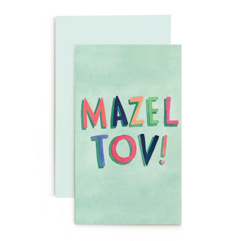 Mazel Tov! Enclosure Card