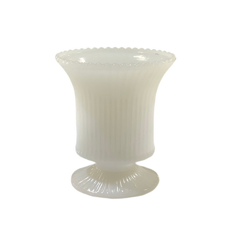 Vintage Milk Glass Vase