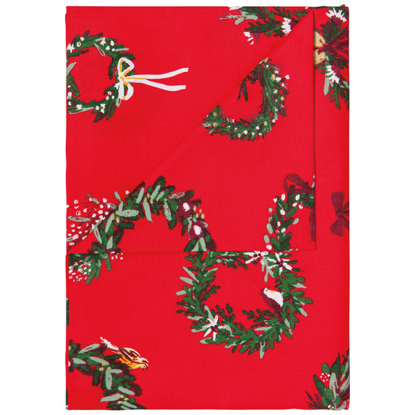 Wreaths Printed Tablecloth - 60” x 90”