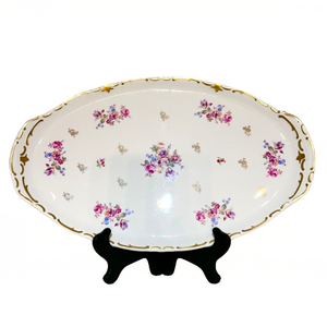 Vintage Floral Platter