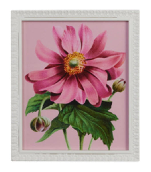 Pink Botanical Framed Wall Art