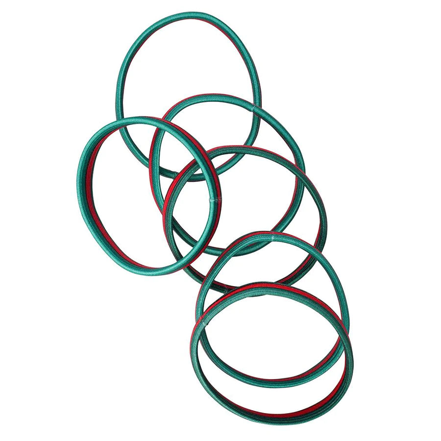 Green & Red Hair Elastic