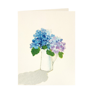 Hydrangea Blue Card