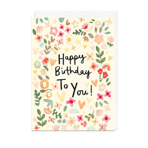 Happy Birthday To You Card