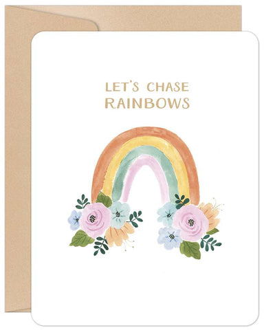 Let’s Chase Rainbows…Card