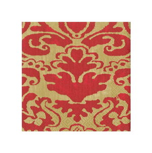 Luncheon Napkins - Palazzo Red