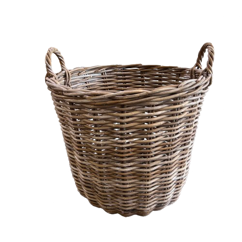 Round Rattan Basket