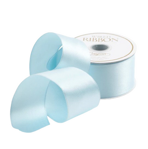 Light Blue Satin Ribbon