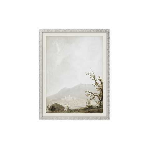 Old World Italian Landscape - Circa 1825