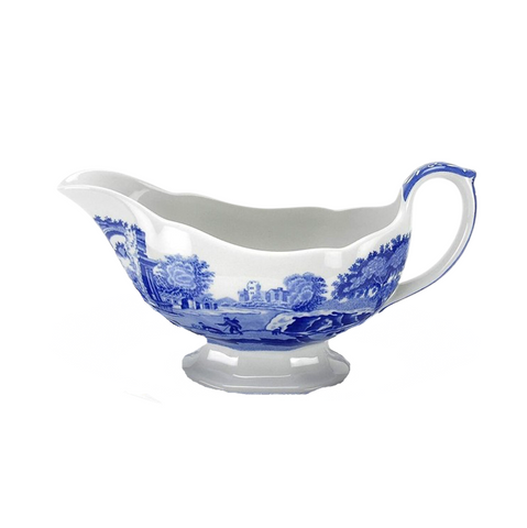 Spode Blue Italian 9 oz Sauce Boat