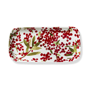 Sprig Platter - Red Multi