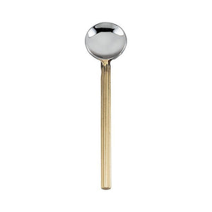 Stainless & Brass Small Spoon