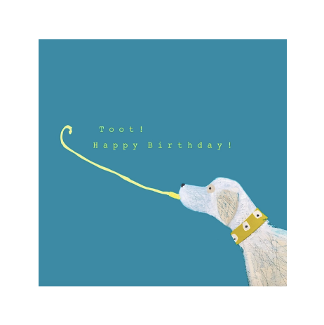 Toot! Birthday Card