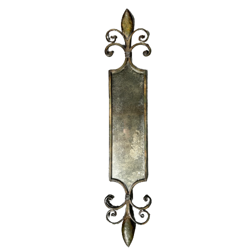 Italian Scroll Iron Mirror