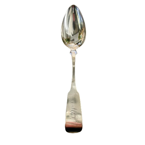 Vintage Sterling Silver Serving Spoon