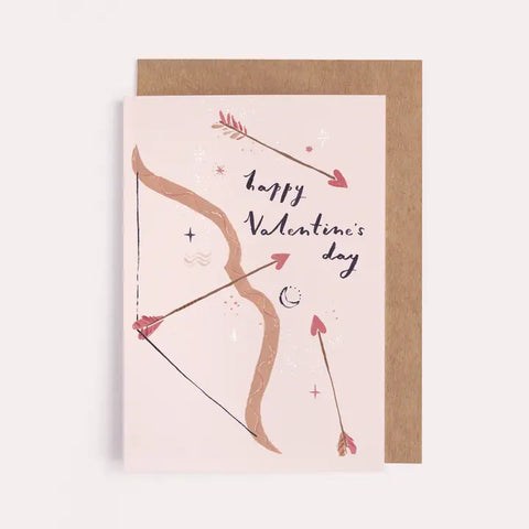 Cupid's Arrow Card | Love Card | Valentine's Day Cards