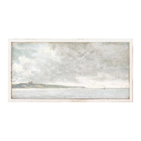 Petite Scapes Coastal Scene with Cliffs C. 1814