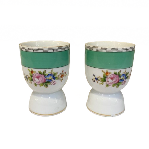 Vintage Hand-Painted Cups