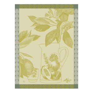 Le Jacquard Français Tea Towel - Eaux De Citrons Yellow