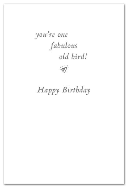 If I May Just Say ... Birthday Card