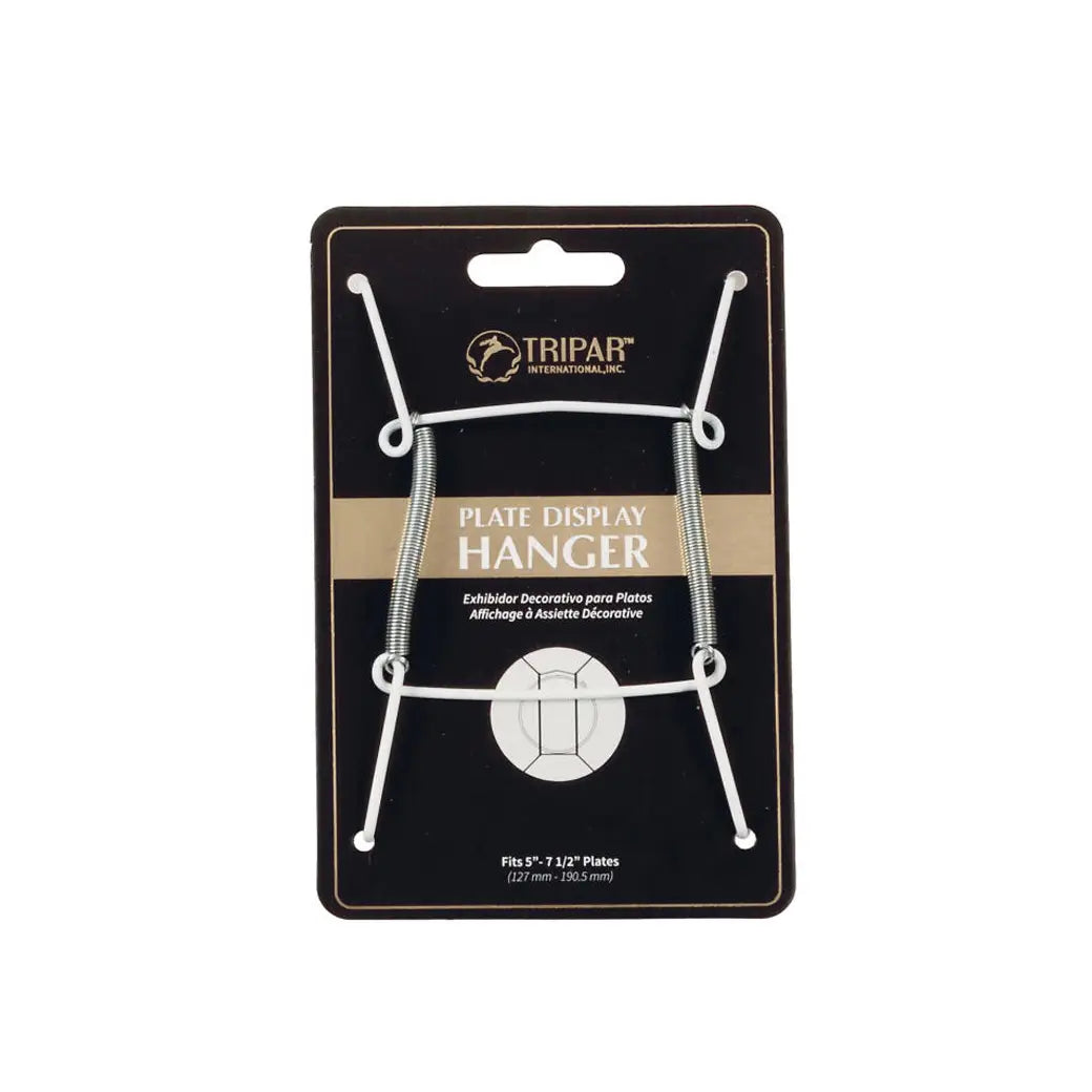 White Plate Display Hangers