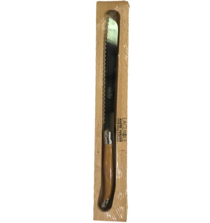 Laguiole French Bread Knife - Like Olive Wood