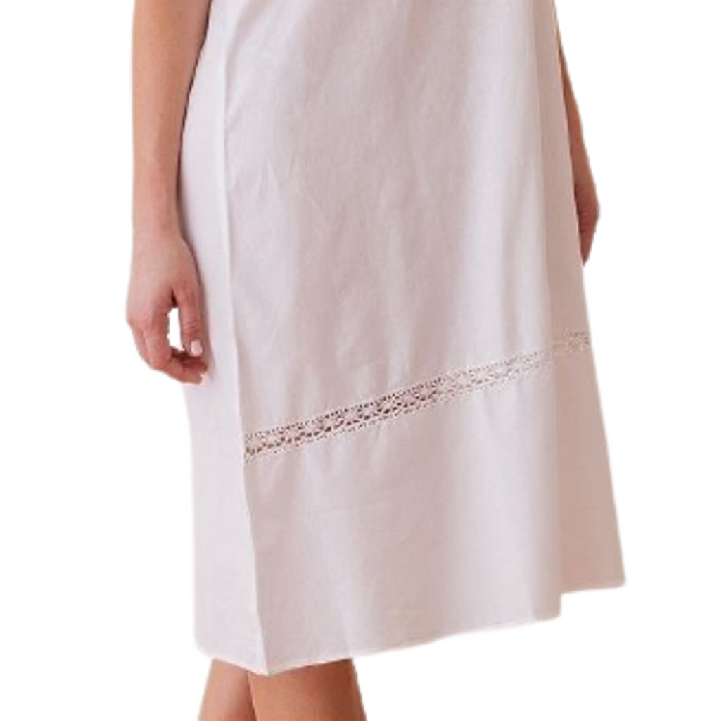 Kerry French Lace White Cotton Nightgown – Jacaranda Tree & Co