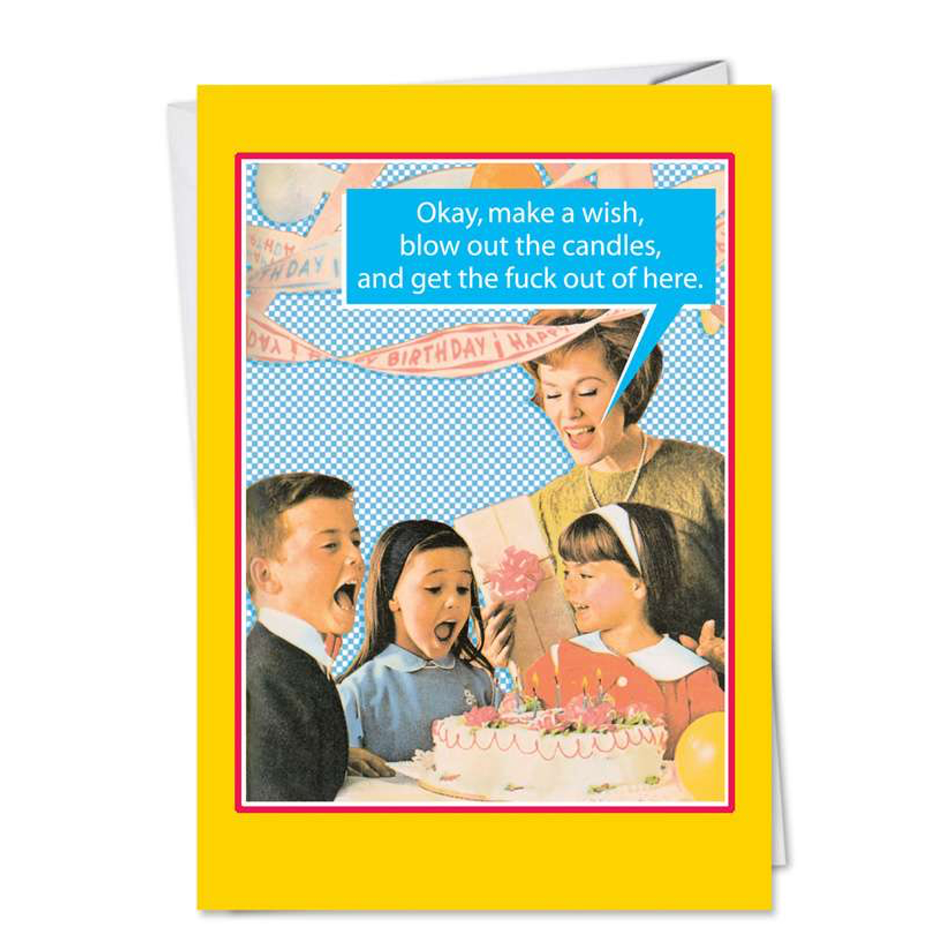 Make A Wish, Blow Out The Candles Card