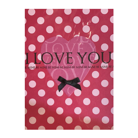 I Love You Be Mine Card